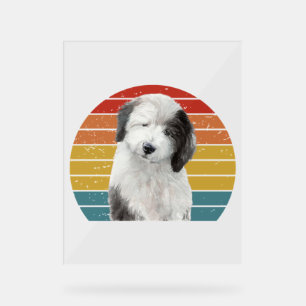 Old English Sheepdog Gifts For Vintage Dulux Dog S Acrylic Sign