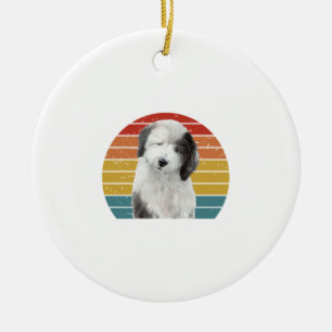 Old English Sheepdog Gifts For Vintage Dulux Dog S Ceramic Ornament