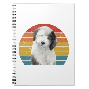 Old English Sheepdog Gifts For Vintage Dulux Dog S Notebook