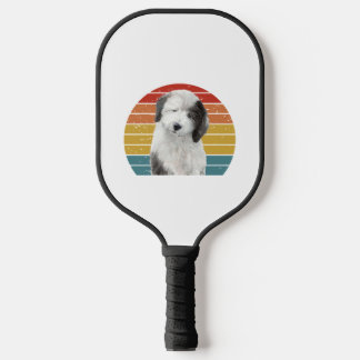 Old English Sheepdog Gifts For Vintage Dulux Dog S Pickleball Paddle