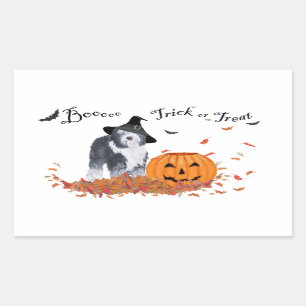 Old English Sheepdog Halloween Sticker