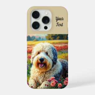 Old English Sheepdog iPhone 15 Pro Case