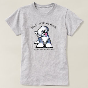 Old English Sheepdog KiniArt™ T-Shirt