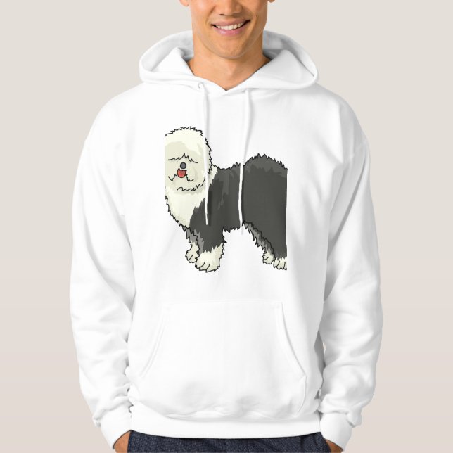 Old English sheepdog my friend  Hoodie (Front)