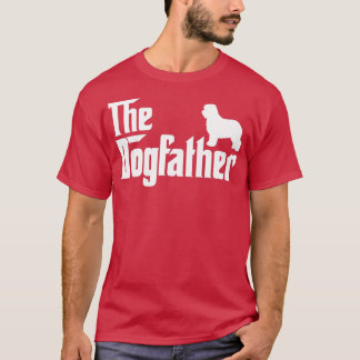 Old English Sheepdog The DogFather  T-Shirt