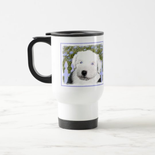 Old English Sheepdog Travel Mug