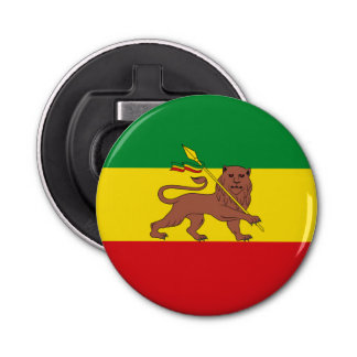 Old Ethiopian flag Bottle Opener