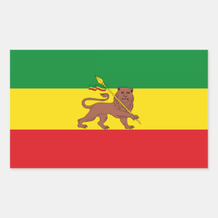 Old Ethiopian flag Sticker