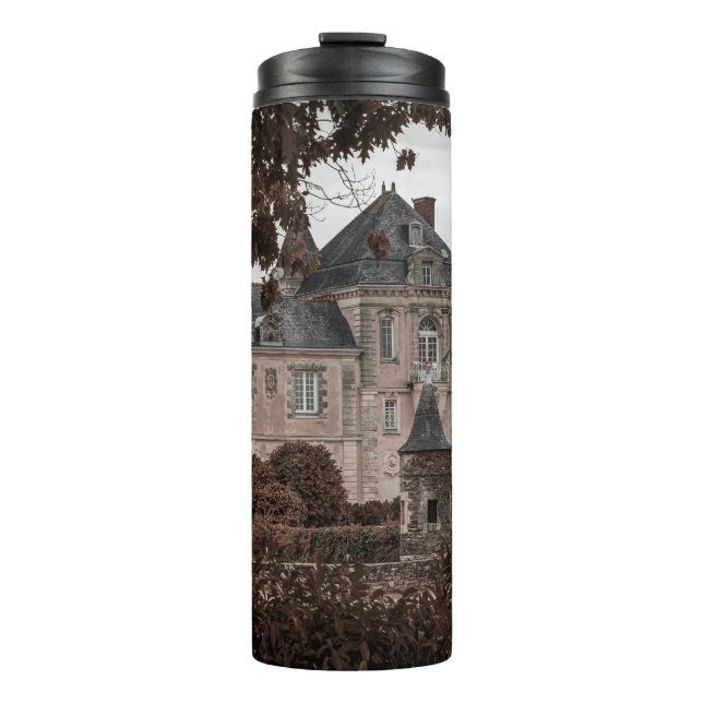 Old European Mansion Thermal Tumbler (Front)