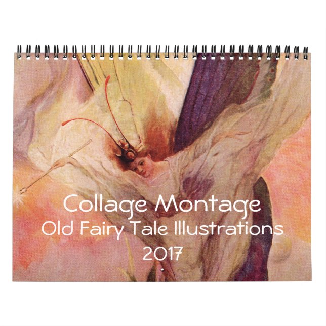 Old Fairy Tale Vintage Art Illustrations Calendar (Cover)
