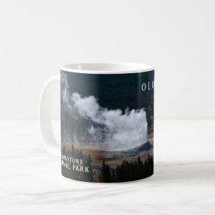 Old Faithful Geyser Eruption Yellowstone Coffee Mug
