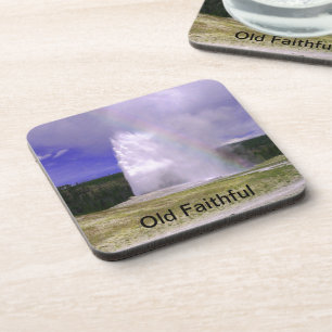 Old Faithful in Yellowstone National Park Coaster