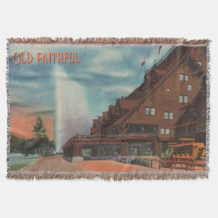 Old Faithful Throw Blanket