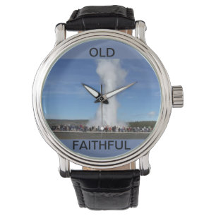 OLD FAITHFUL WRIST WATCH