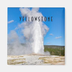 Old Faithful Yellowstone National Park Magnet