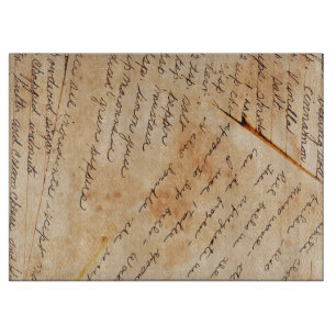 Old Family Recipes Cutting Board