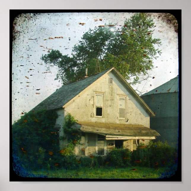 Old Farm House Poster (Front)