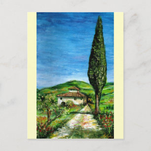Old Farmhouse in Chianti Postcard