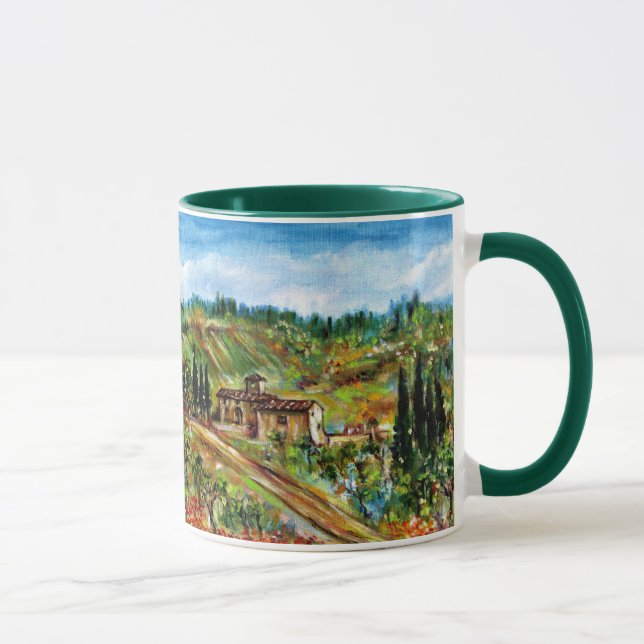 OLD FARMHOUSE IN CHIANTI -TUSCANY MUG (Right)