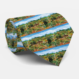 OLD FARMHOUSE IN CHIANTI -TUSCANY TIE