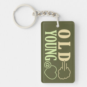 Old Fart custom key chain