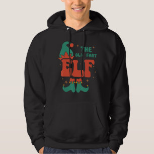 Old Fart Elf Family Matching Christmas Pjs Funny Hoodie