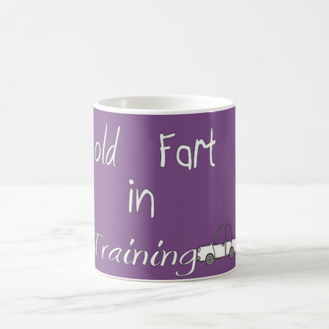 old fart in training coffee mug (Center)