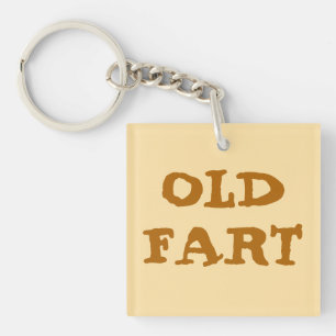 Old Fart Keychain