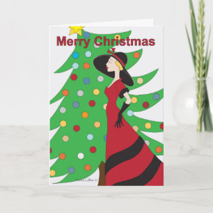 Old Fashion Christmas Holiday Card