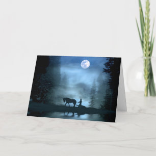 Old Fashion Christmas Tree Card