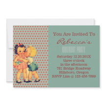 Old Fashion Valentine  retro kids birthday party