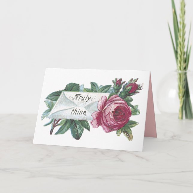 Old Fashion Valentines Day Card (Front)