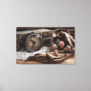 Old Fashion Vintage Time Wall Art