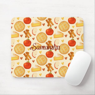 Old Fashioned Apple Pie And Ingredients Mouse Pad