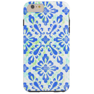 Old Fashioned Blue and White China Pattern Tough iPhone 6 Plus Case
