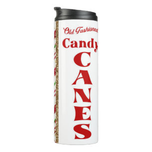 Old Fashioned Candy Canes Thermal Tumbler