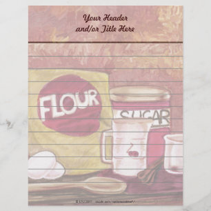 Old-Fashioned Chef Letterhead