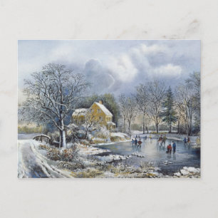 Old Fashioned Christmas Card