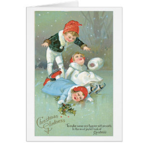 Old-fashioned Christmas, Ice skating