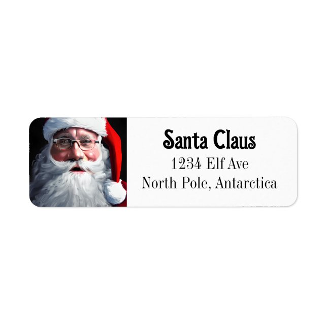 Old Fashioned Christmas Santa Claus (Front)