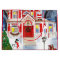 Old Fashioned Christmas Scene Victorian House Snow