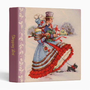 Old Fashioned Christmas Shopping Binder