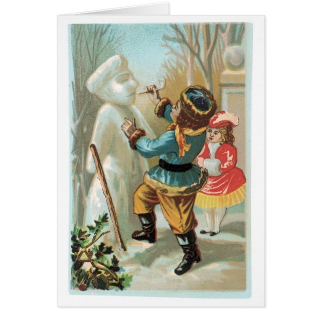 Old-fashioned Christmas, Snowman (Front)