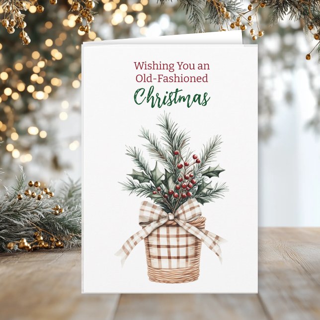 Old-Fashioned Farmhouse Christmas Colouring Page   Card (Creator Uploaded)