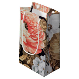 Old-fashioned Floral Small Gift Bag
