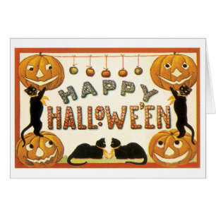 Old-fashioned Halloween, Black cats