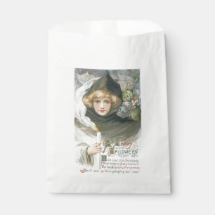 Old-fashioned Halloween, Girl meet Goblins Favour Bag