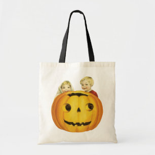Old-fashioned Halloween, Jack-o'-lantern(Pumpkin) Tote Bag