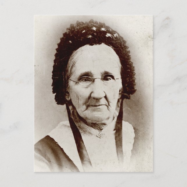 Old Fashioned Portrait Grandmother Postcard (Front)