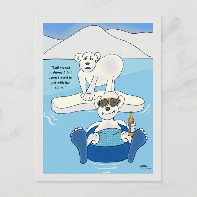 Old Fashioned Postcard (Front)